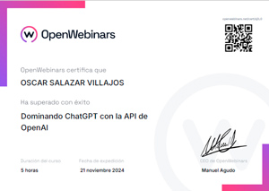 Certificado de curso