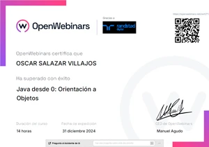 Certificado de curso