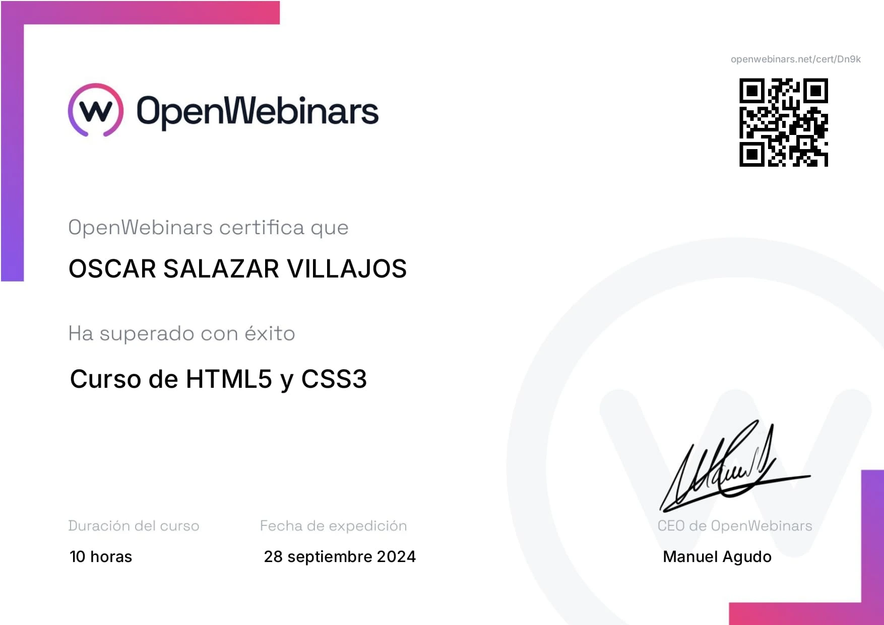 Certificado Dominando Bootstrap