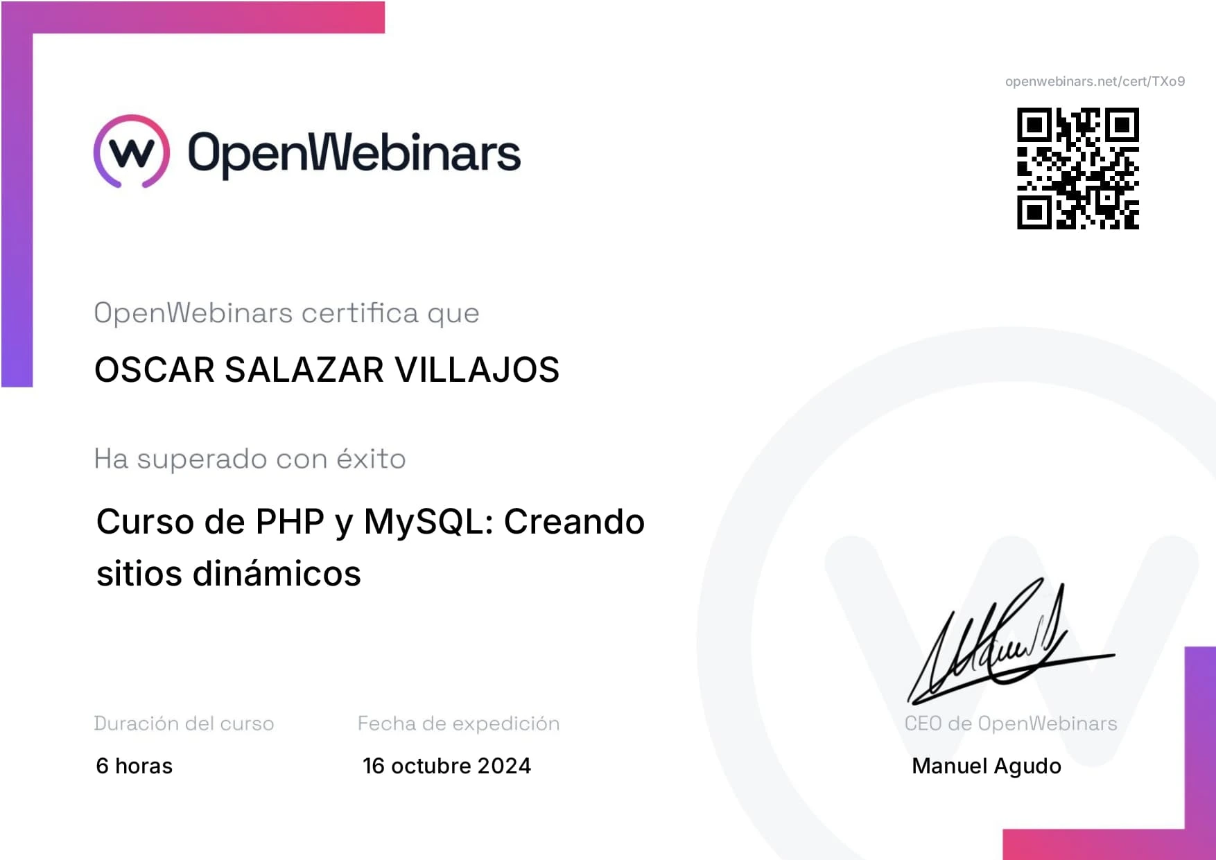 Certificado Dominando Bootstrap